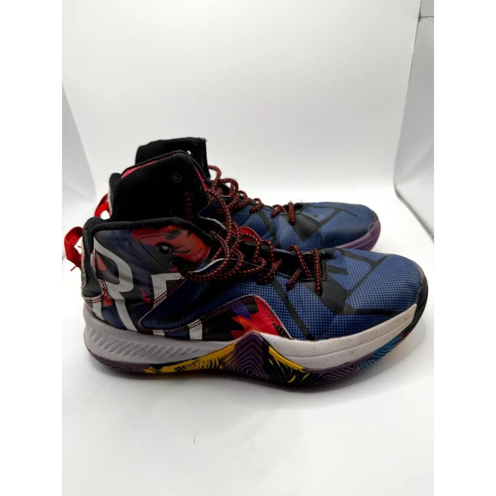 ASHION F15 Mens 37 Sneaker Blue Mesh High Top Lace Up Basketball Athletic‎ Shoes